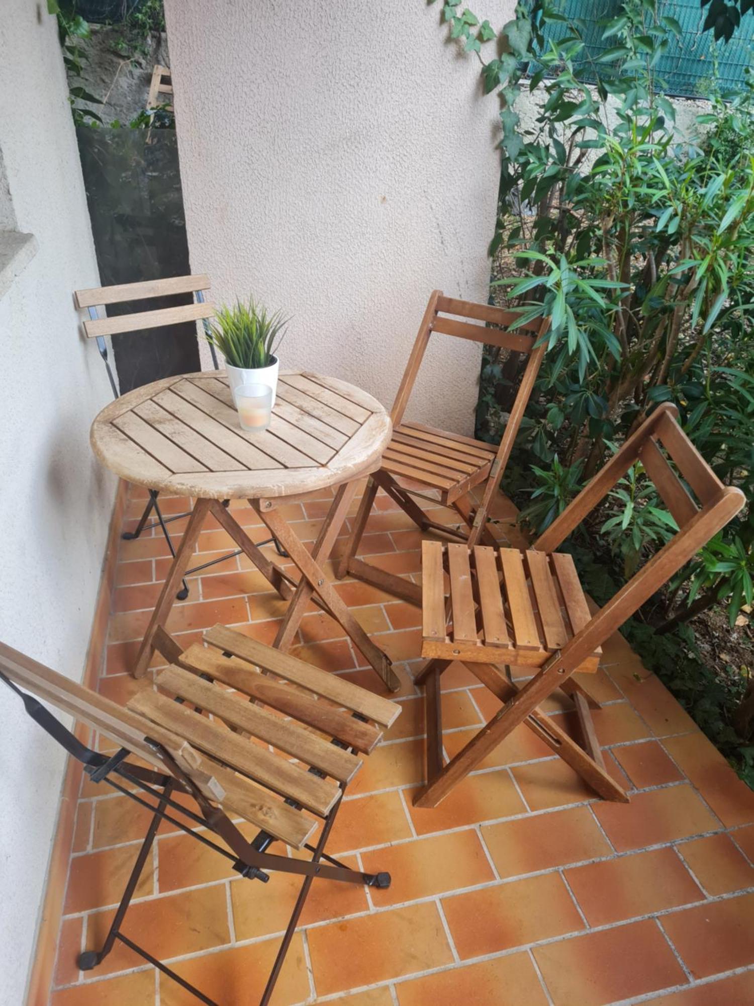 Apartamento Les Palmiers A 700m De La Niza